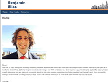 Tablet Screenshot of benjaminelias.com